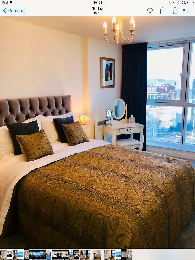 Luxury 2 Bedroom Apartment In Prime City Location Belfast 0*,  Velká Británie